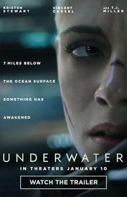 UNDERWATER (octava película vista en 2020) (USA, 2019) Ciencia Ficción