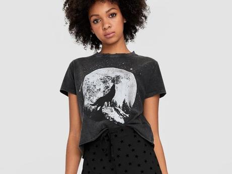 Look Falda Cuero Negra Fiesta