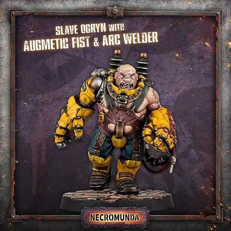 Diferentes combinaciones de los Slave Ogryn de Necromunda