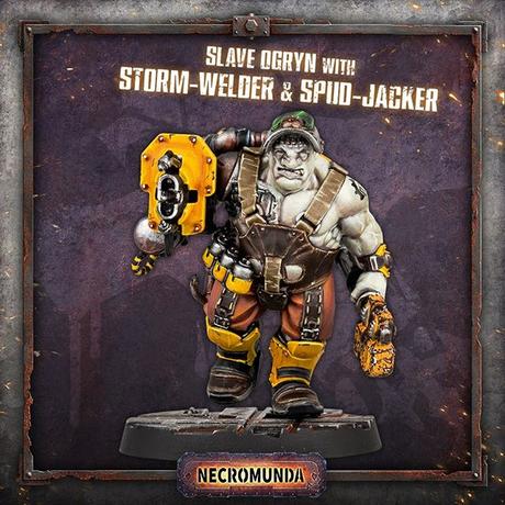 Diferentes combinaciones de los Slave Ogryn de Necromunda
