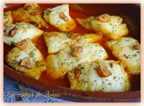 BACALAO A LA LLAUNA (Cataluña)