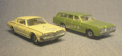 Mercury cupé y rural a la Matchbox