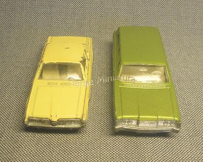 Mercury cupé y rural a la Matchbox
