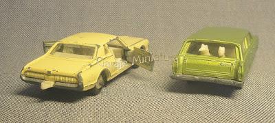Mercury cupé y rural a la Matchbox