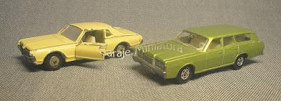Mercury cupé y rural a la Matchbox