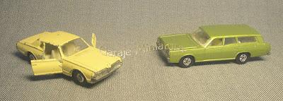 Mercury cupé y rural a la Matchbox