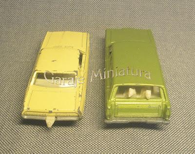 Mercury cupé y rural a la Matchbox