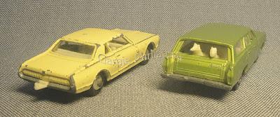 Mercury cupé y rural a la Matchbox