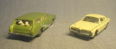 Mercury cupé y rural a la Matchbox