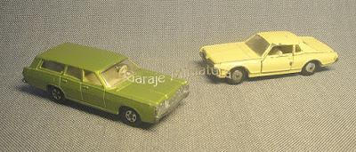 Mercury cupé y rural a la Matchbox