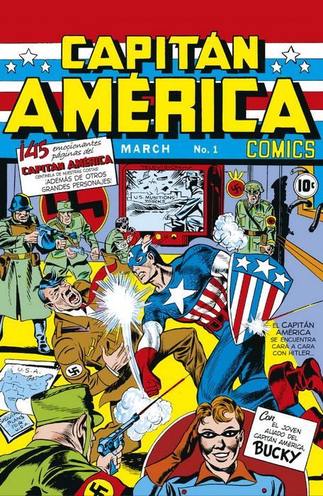 Capitán América  comics 1 Facsímil-El héroe de Marvel que se enfrentó al  nazismo
