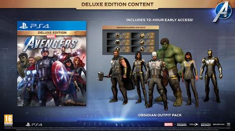 Desveladas ediciones y contenidos extra de Marvel’s Avengers