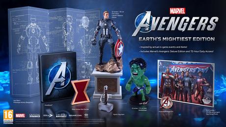 Desveladas ediciones y contenidos extra de Marvel’s Avengers