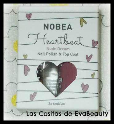 Esmalte y top coat Nobea heartbeat notino pack esmalte y top coat nobea notino