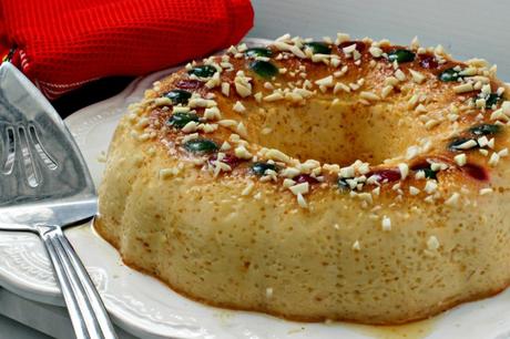 Flan Rosca de Reyes