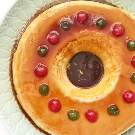 Flan Rosca de Reyes