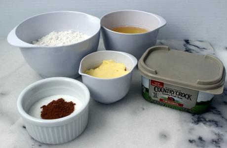 Churros con salsa de dulce de leche y chocolate