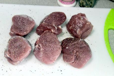 Filete de cerdo en salsa de berries