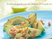 Ensalada aguacate panceta