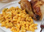 Macaroni cheese jamón, maíz cheddar