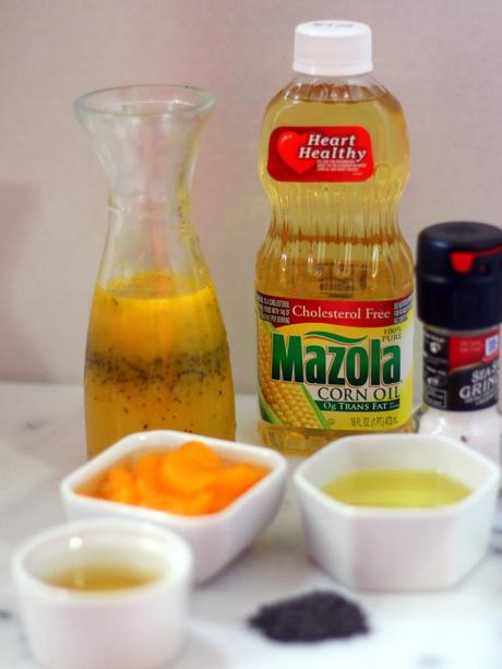 Vinagreta de mandarina