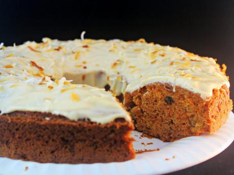 Bizcocho de Zanahoria y piña