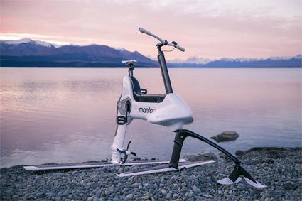 Bici electrica para montar en el agua