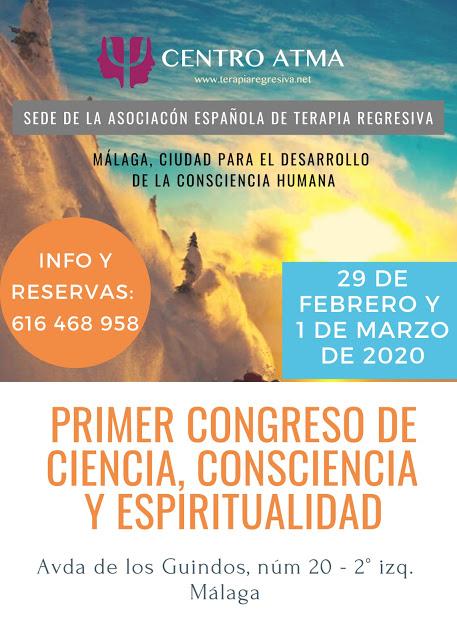 Joaquín G Weil abre el Primer congreso de ciencia, consciencia y espiritualidad. Organizado por Carlos Gonzalez Delgado. Centro Atma, Málaga. aquí puedes ver el programa completo