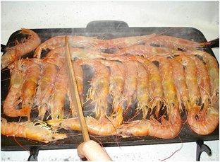 LANGOSTINOS A LA PLANCHA