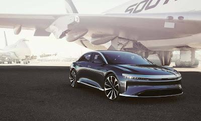 Lucid Air: el nuevo vehículo eléctrico que competirá con Tesla.