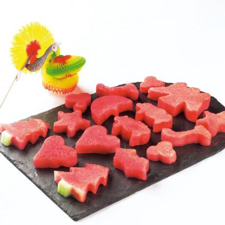 FIGURITAS DE SANDÍA FASHION (Receta ?especial niños?)