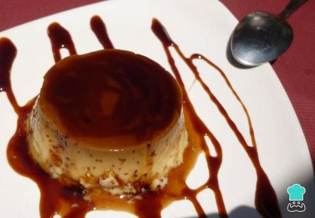 Flan napolitano con queso Philadelphia