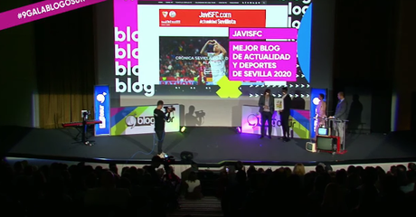 Javisfc.com gana el premio al Mejor blog de Actualidad y Deportes de Sevilla 2020