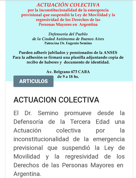 Inconstitucionalidad del aumento jubilatorio