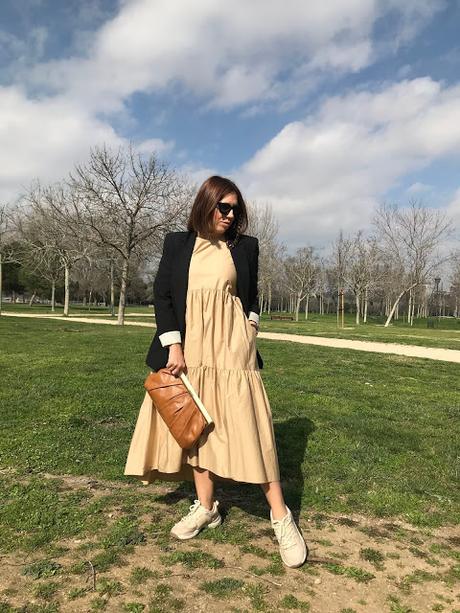 BLAZER + DRESS.-