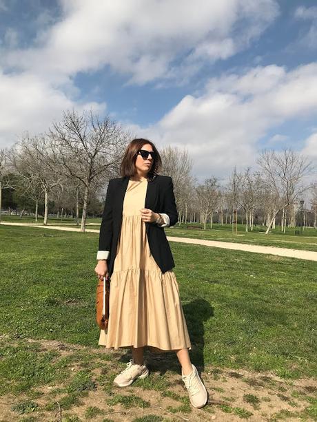BLAZER + DRESS.-