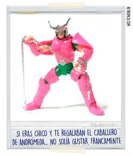 4 series de dibujos ochenteras cuyos muñecos disfrutamos Caballeros del Zodiaco - Andrómeda