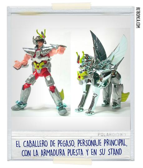 4 series de dibujos ochenteras cuyos muñecos disfrutamos Caballeros del Zodiaco - Pegaso