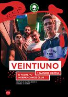 Concierto de Veintiuno y Nando Sierra en Independance Live