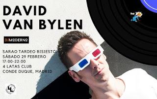 David van Bylen y Dj Moderno en 4 latas club