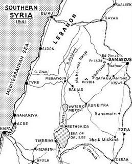 La Batalla de Jezzine - 13/06/1941.