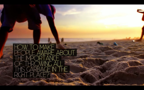 La basura regresa a casa.