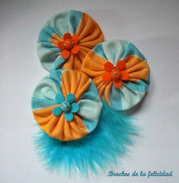 Póntelos donde quieras!!!!!!! Broches de la colección Alegra