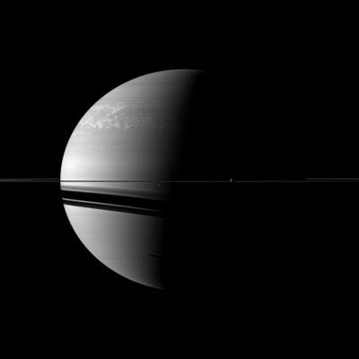 Vistas de la Cassini en Saturno