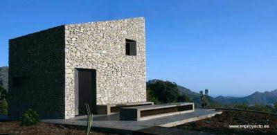 Cabaña de piedra estilo Contemporáneo - Paperblog