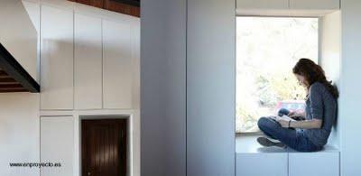 Cabaña de piedra estilo Contemporáneo