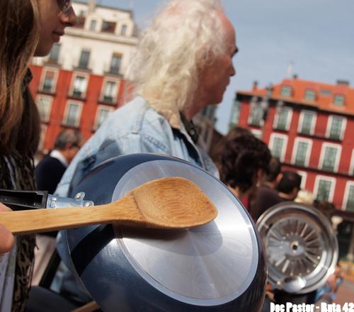 Especial Fotográfico: Cacelorada en Valladolid