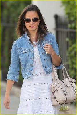 Pippa Middleton casual look...