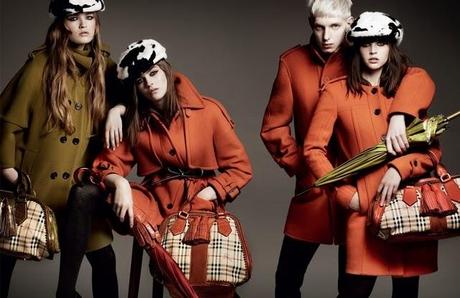 BURBERRY PRESENTA SU NUEVA CAMPAÑA DE PUBLICIDAD OTOÑO – INVIERNO 2011 / 2012