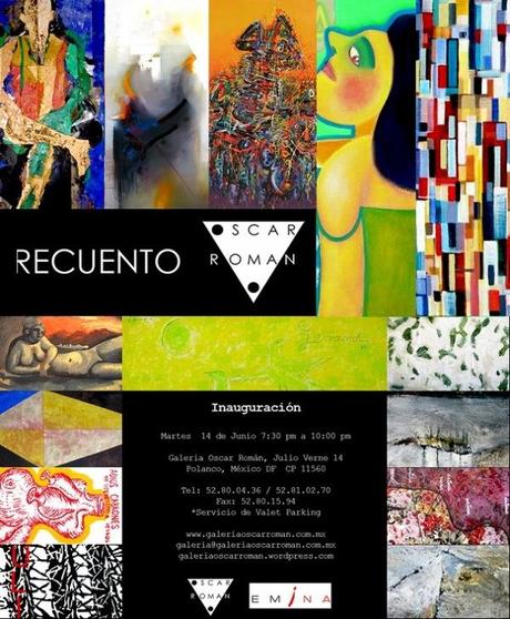 Galeria Oscar Roman inaugura “RECUENTO” rumbo al 20 aniversario